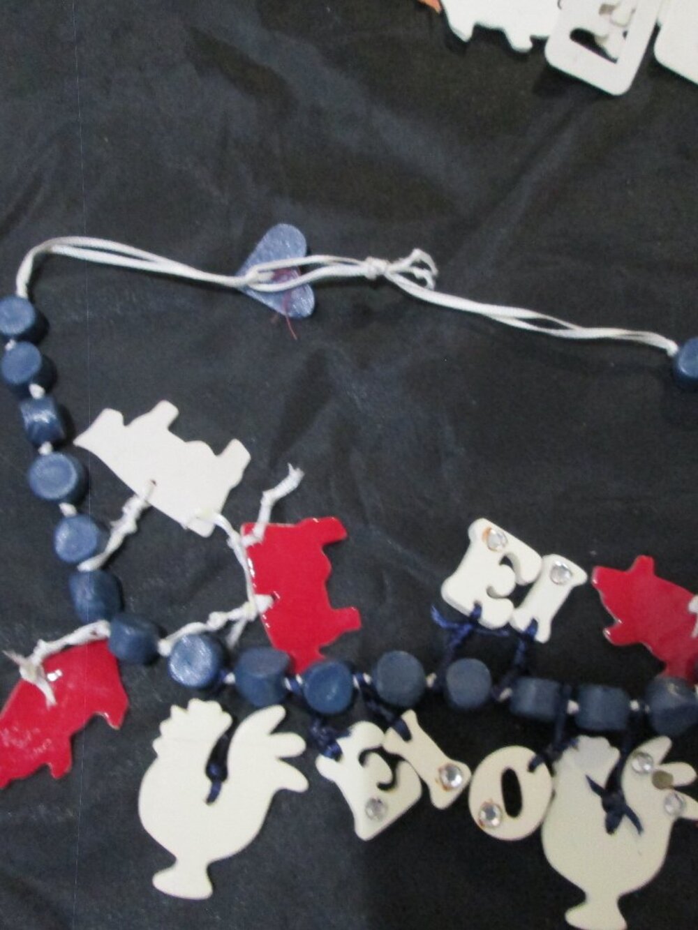 Farm animals pigs,roosters artistic novelty jewelery wearable art